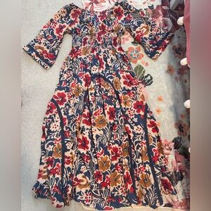 Free People Floral Maxi Dress